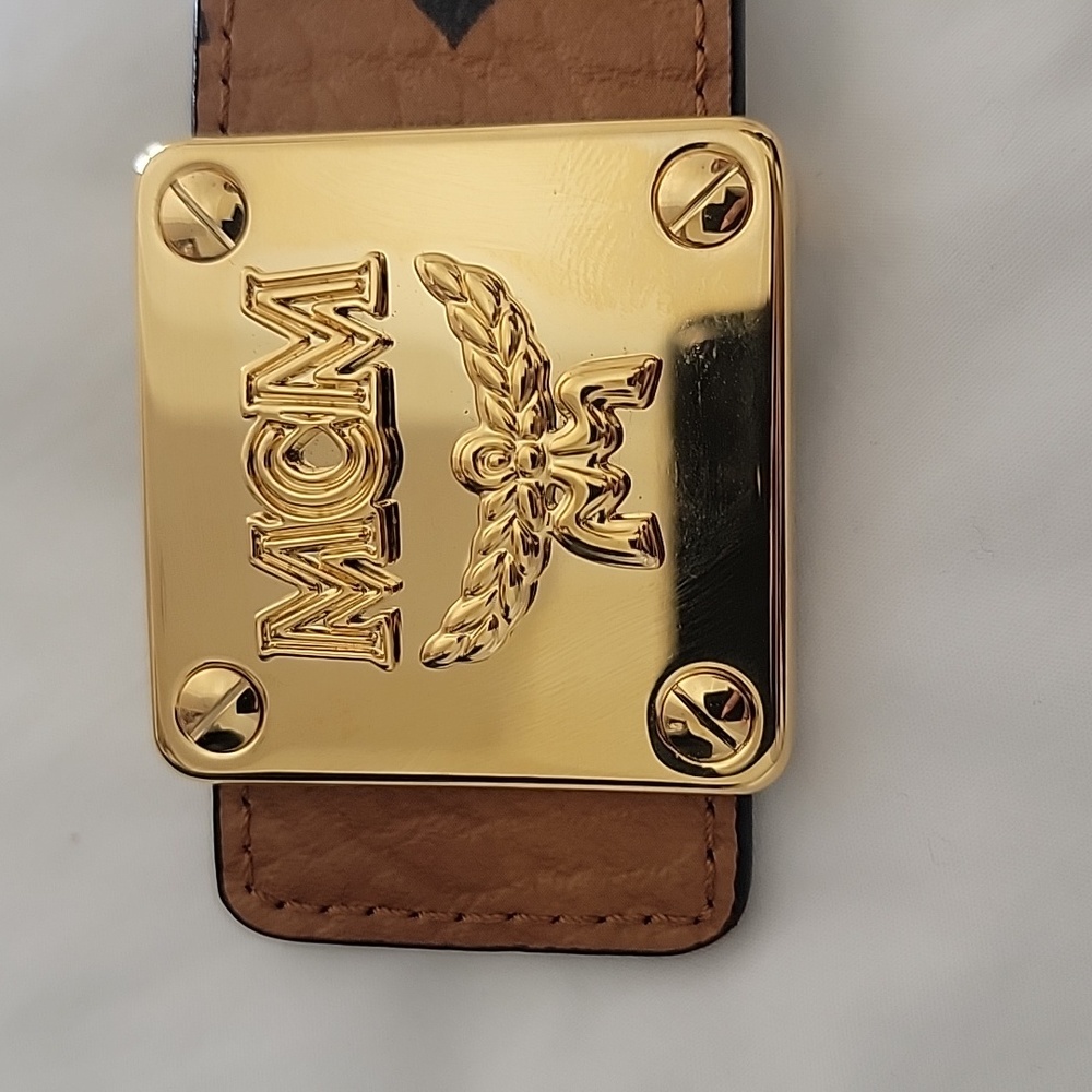 Brand New MCM Belt Cognac Color